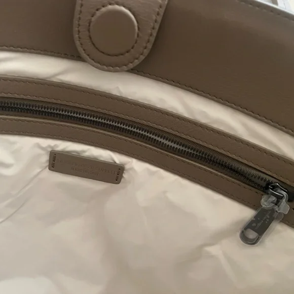 NWT 3K Brunello Cucinelli Italy Brown Cream Sequins Knitted Tote Handbag Bag - Picture 6 of 14